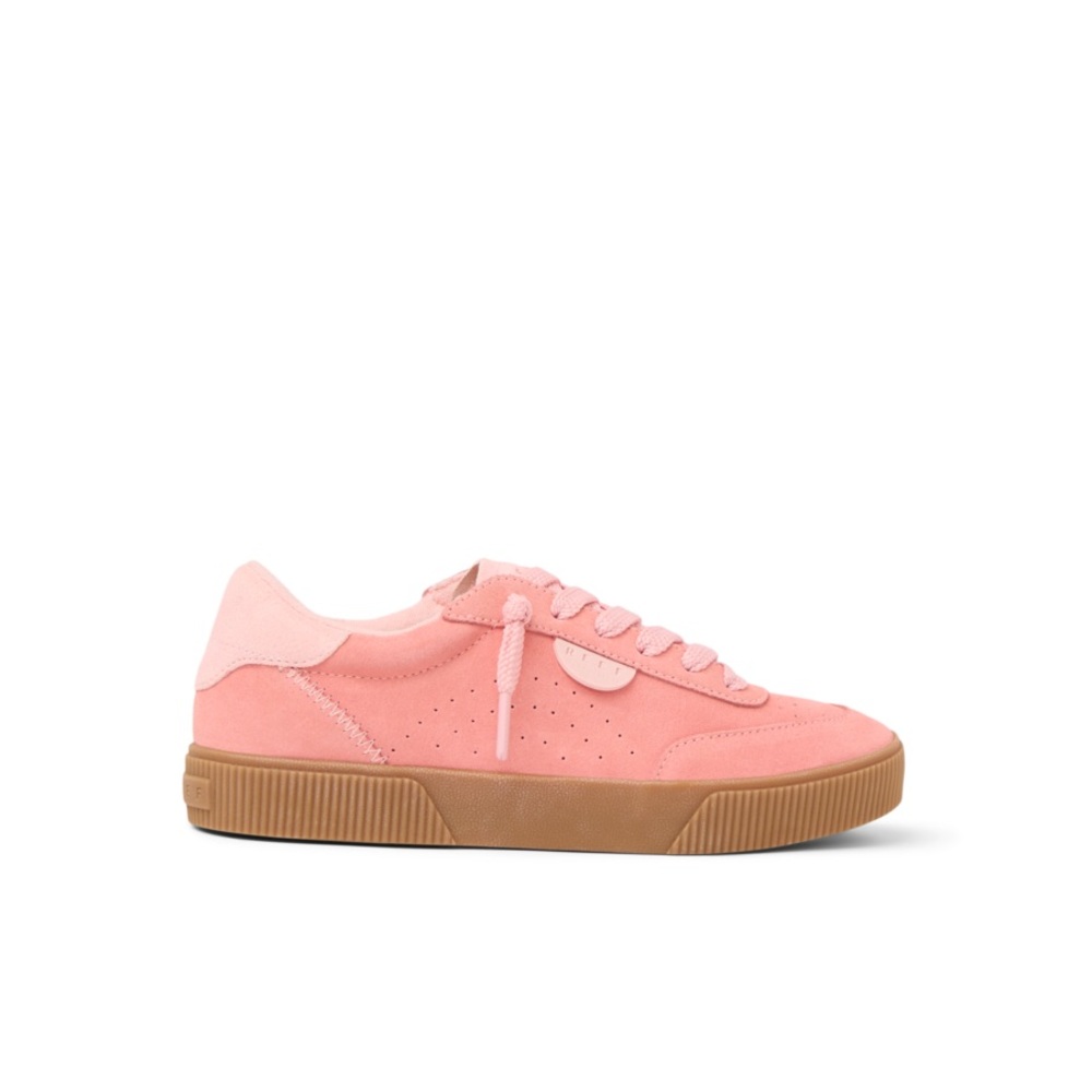 Reef Women's Pink Suede Low-Top Sneakers